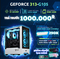 PC GAMING CHƠI GAME H610 | I3 13100F | Ram 16GB | GTX 1050 | SSD 256GB