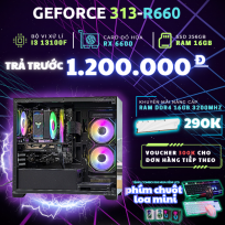 PC GAMING CHƠI GAME H610 | I3 13100F | Ram 16GB | RX6600 | SSD 256GB