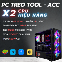 PC XEON 365 DUAL X99 | RAM 128GB | GTX1070 8GB | SSD 500GB