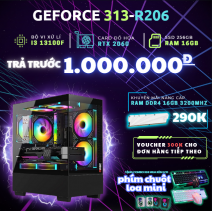 PC GAMING CHƠI GAME H610 | I3 13100F | Ram 16GB | RTX 2060 | SSD 256GB