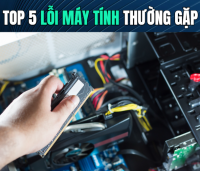 Top 5 lỗi máy tính thường gặp và cách khắc phục nhanh tại nhà
