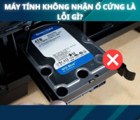 Máy tính không nhận ổ cứng là lỗi gì?