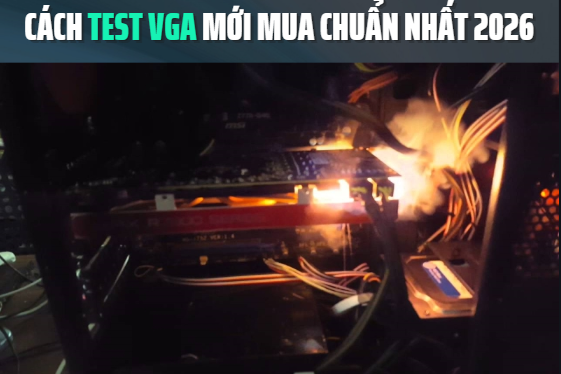 Cách Test VGA Mới Mua Chuẩn Nhất 2026 – Benchmark & FurMark Có An Toàn ...
